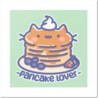 pancake lover Posters and Art